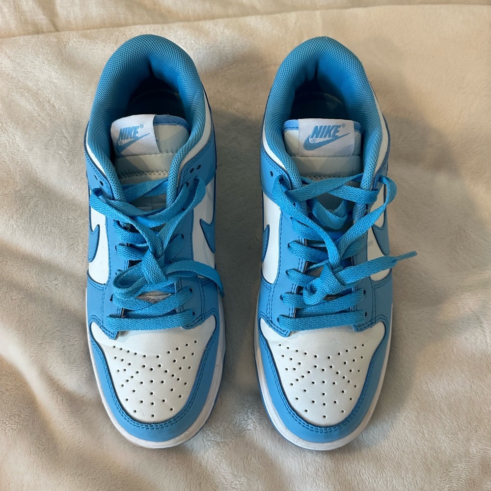 UNC University Blue Nike Dunks Men’s 7
